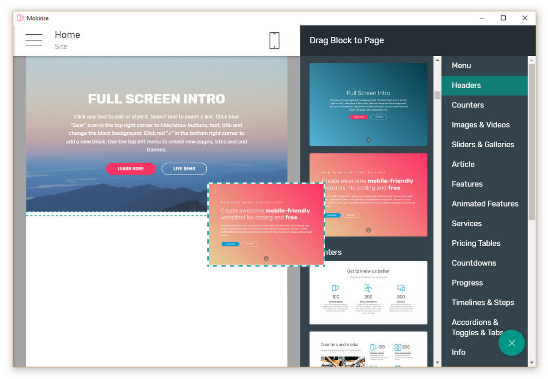 Best Free Website Builder Software 1100x762 Best Free Website Builder Software