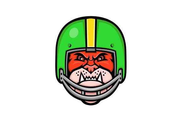 580x387 Bulldog American Football Mascot
