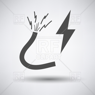 400x400 Damaged Cable Icon Vector Image Of Icons And Emblems Angelp
