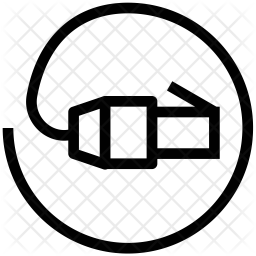 256x256 Internet Cable Icon Of Line Style