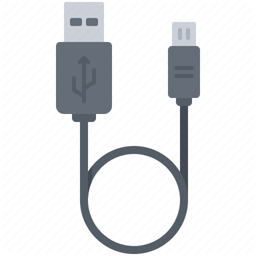 512x512 Cable, Computer, Micro, Mini, Technology, Usb, Wire Icon