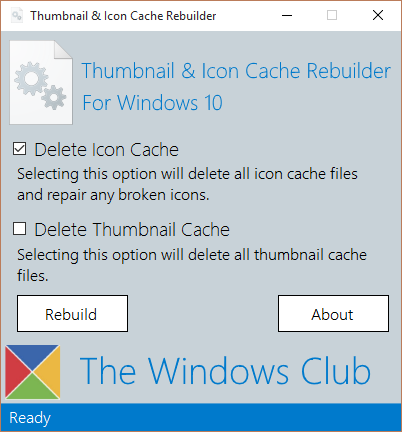 Thumbnail And Icon Cache Rebuilder For Windows 402x432 Thumbnail And Icon Cache Rebuilder For Windows