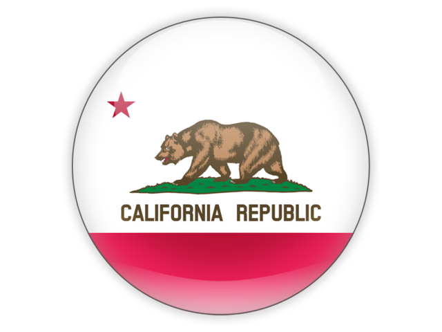 640x480 Round Icon Illustration Of Flag Ofltbr Gt California