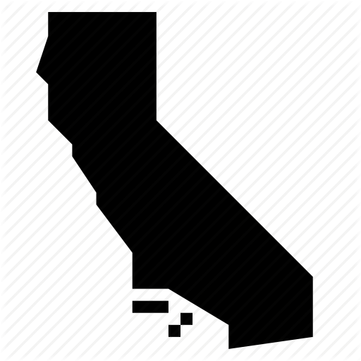 512x512 California, Map, State, States, United States, Usa Icon
