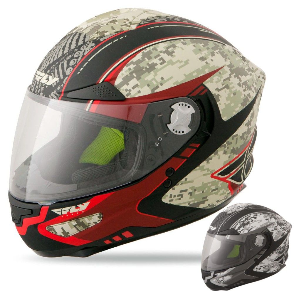 1001x1001 Fly Racing Luxx Camo Mens Motorcycle Helmets Scorpion