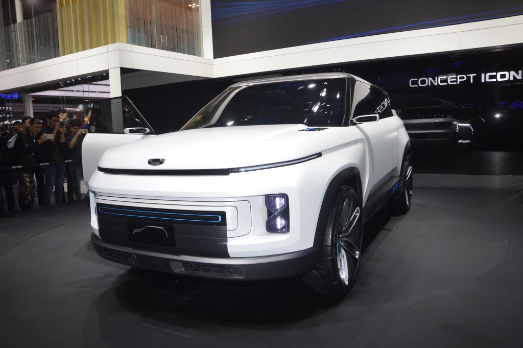 1024x681 Geely Unveils Icon Concept