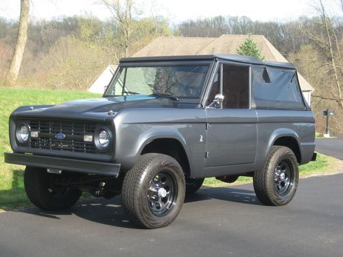 500x375 Find New Ford Bronco Cobra Crate Motor Gun Metal Gray