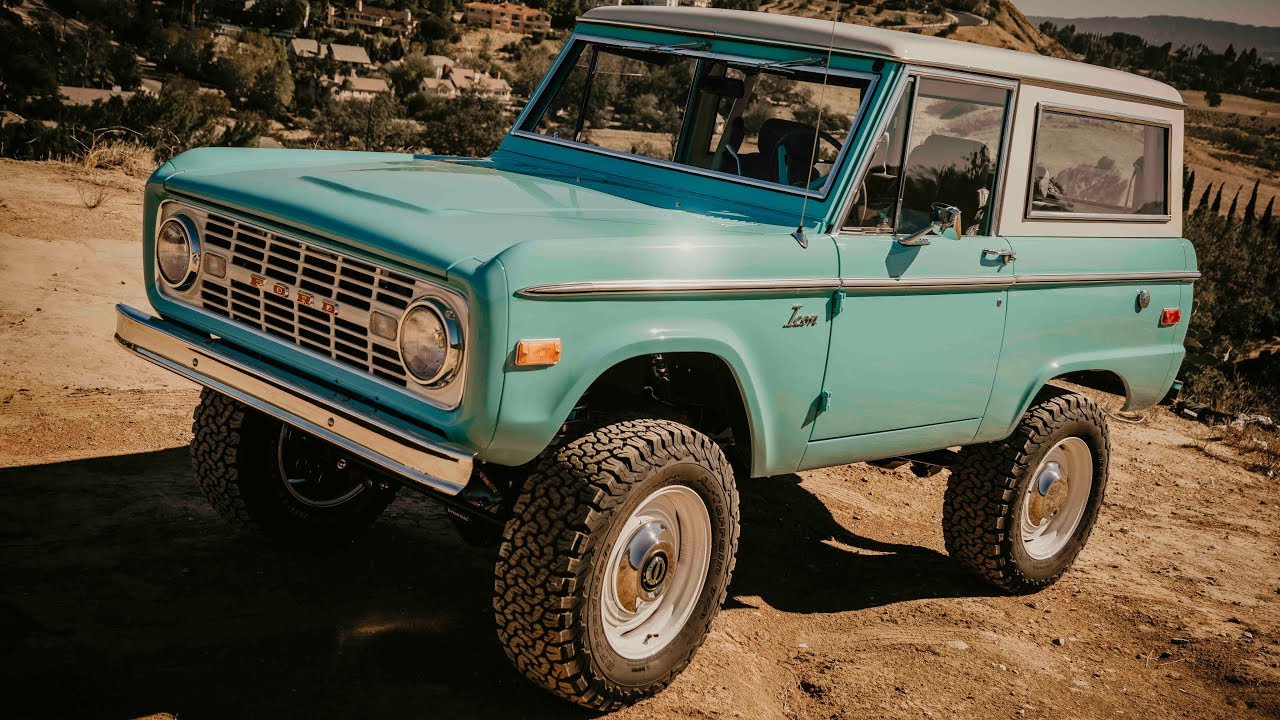 1280x720 Icon Old School Br Restored Modified Ford Bronco