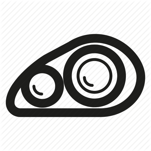 512x512 Auto, Car, Headl Headlight Icon