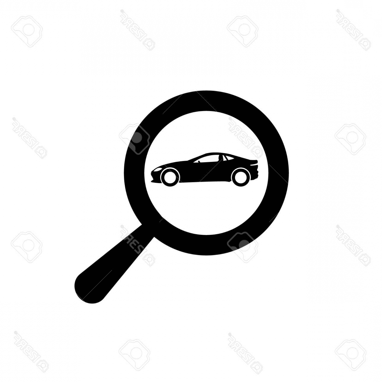 Car Search Icon Magnifying Glass With A Car Inside Car Sales 1248x1248 Car Search Icon Magnifying Glass With A Car Inside Car Sales
