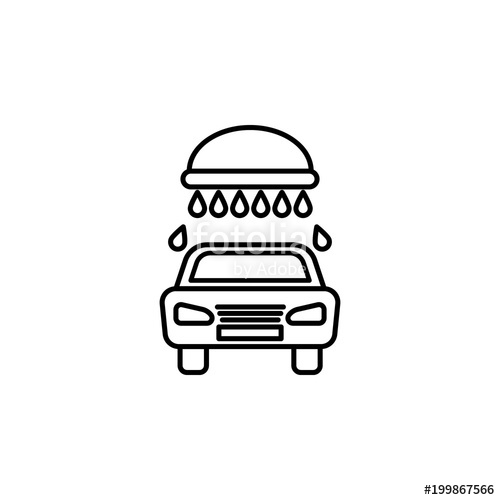 Car Wash Icon Element Of Car Sales And Repair For Mobile Concept 500x500 Car Wash Icon Element Of Car Sales And Repair For Mobile Concept