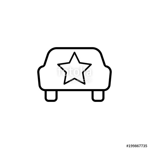 Star On The Car Icon Element Of Car Sales And Repair For Mobile 500x500 Star On The Car Icon Element Of Car Sales And Repair For Mobile