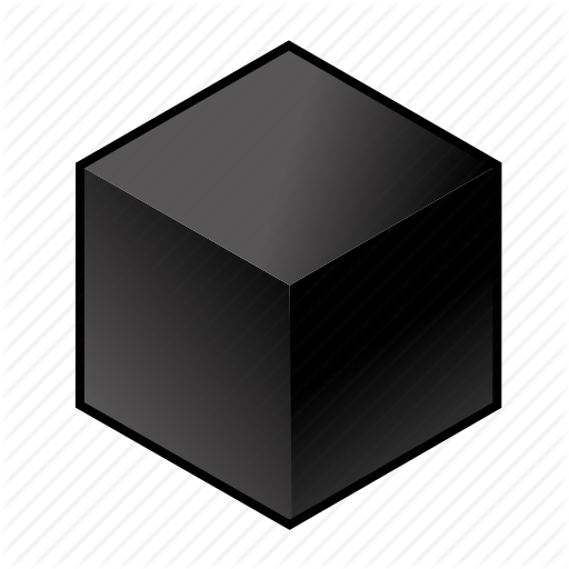 512x512 C, Carbon, Chemical Element, Coal, Cube, Dark, Graphite Icon