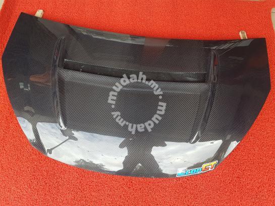 545x409 Myvi Lagi Best Icon Carbon Fibre Bonet Bonnet