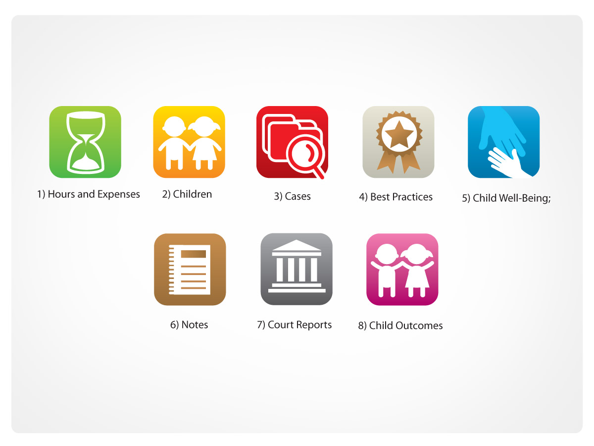 1200x900 Guardian Ad Litem Case Management System Icon Designs