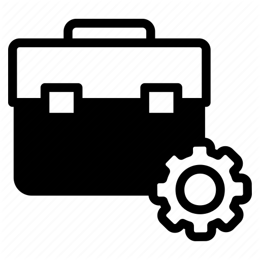 512x512 Bag, Business, Case, Management, Set, Strategic Icon