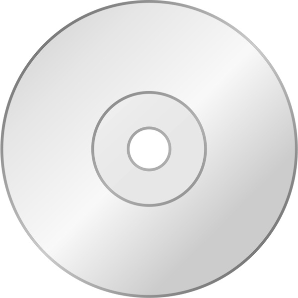 600x599 Cd Icon Free Vector In Open Office Drawing