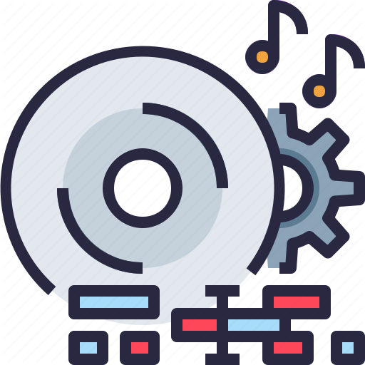512x512 Cd, Edit, Editor, Music, Process, Sound Icon
