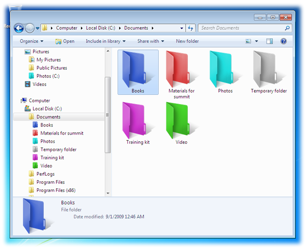 600x488 Folderhighlight Learn How To Change Folder Icon