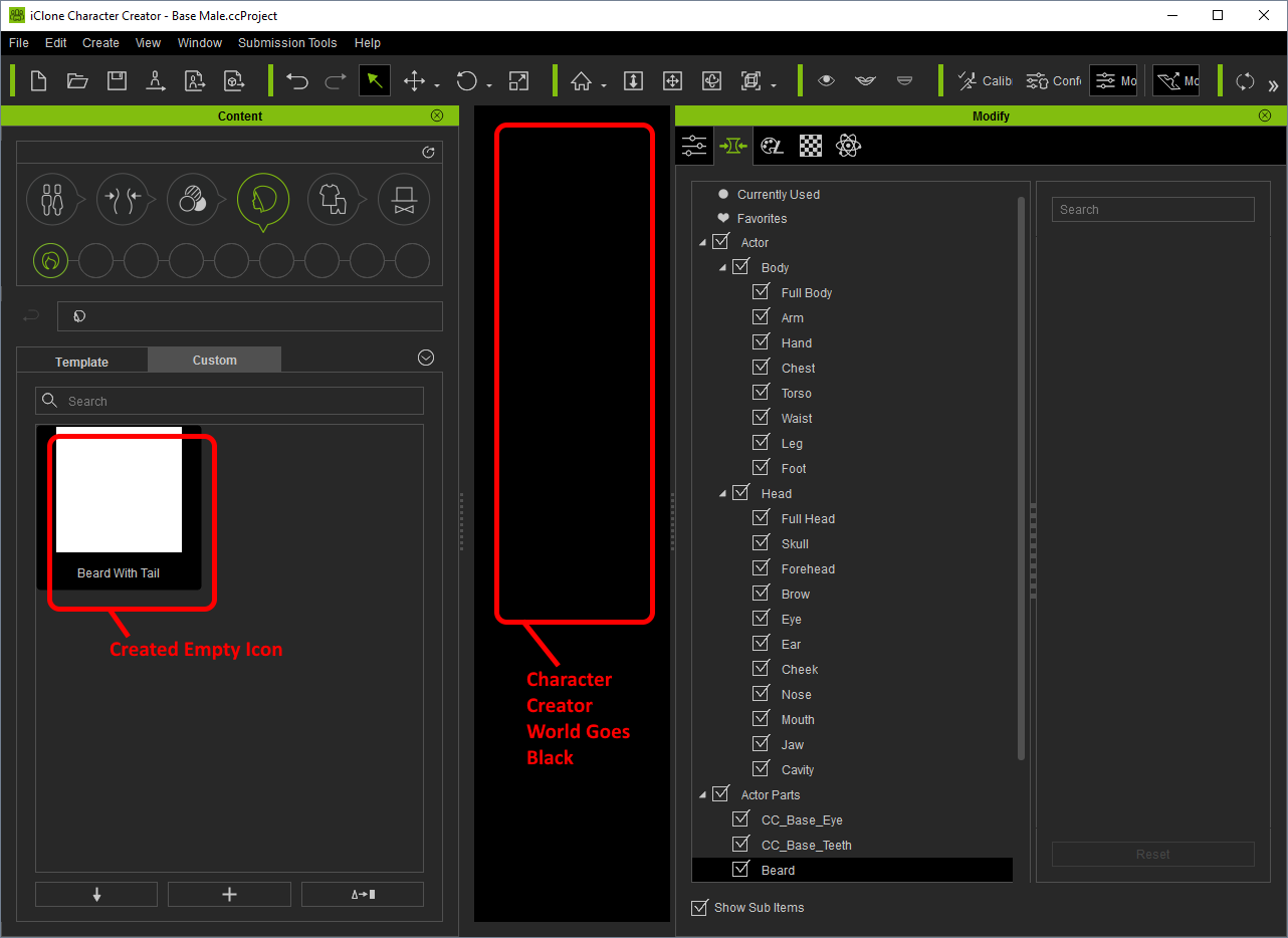 1282x934 Bug Character Creator Creates Content With No Icon And World Goes
