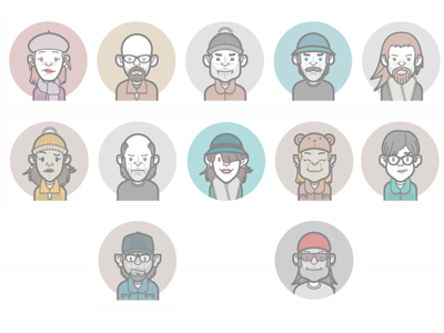 400x300 Avatar Icon Creator Pack