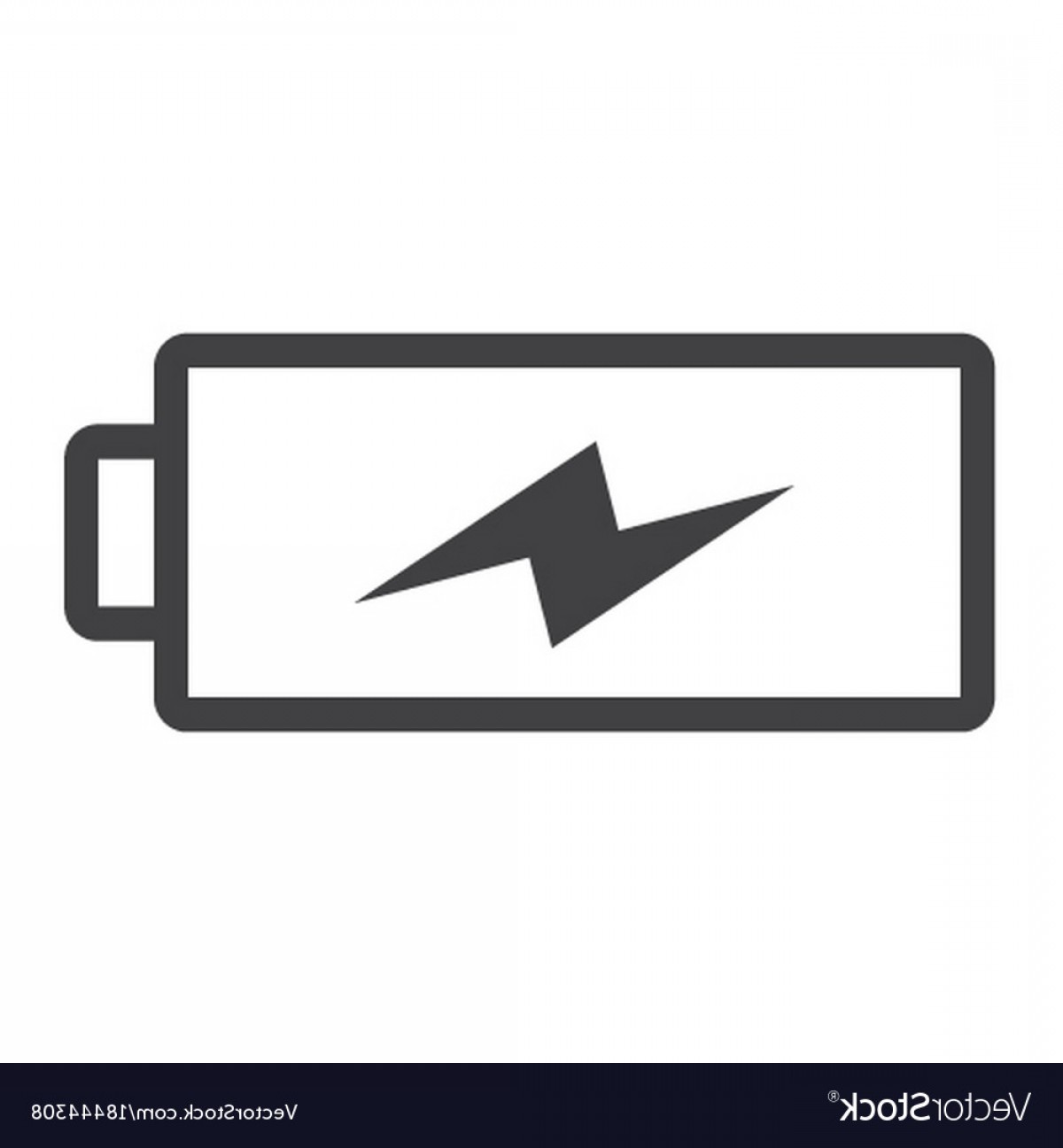 1200x1296 Battery Charging Line Icon Web And Mobile Vector Handandbeak