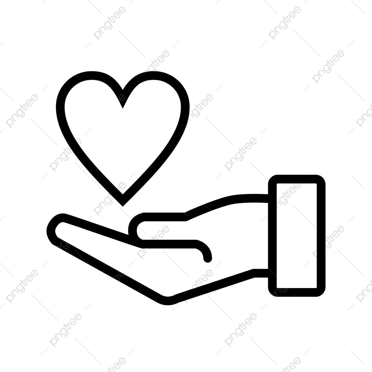 1200x1200 Charity Line Icon, Charity Icon, Charity, Give Png And Vector