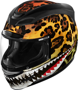 260x300 Icon Airmada Sauvetage Duex Women's Cheetah Graphic Motorcycle