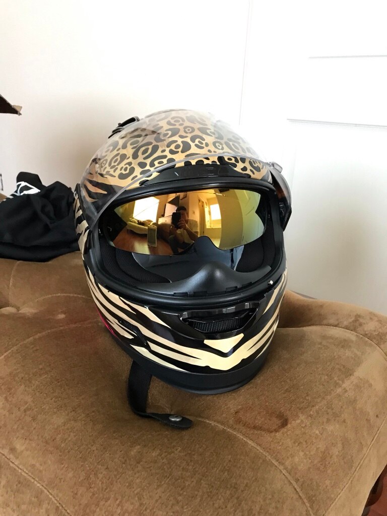 768x1024 Used Motorcycle Helmet Icon Shaguar For Sale In San Jacinto