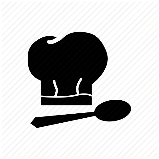 512x512 Chef, Chef's Hat, Cooking, Spoon Chef's Cap Icon