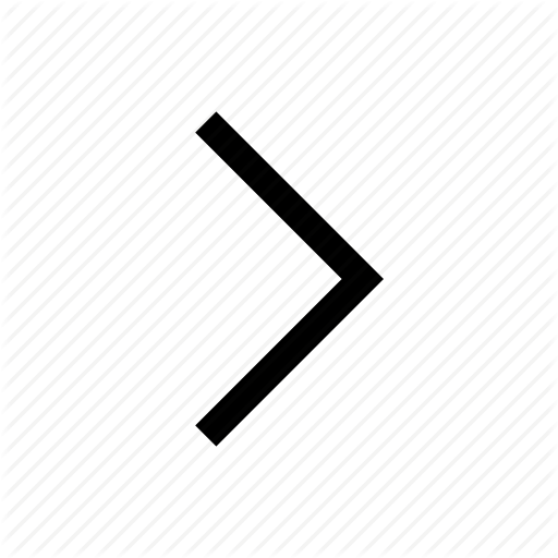 512x512 Chevron, Right, Sign Icon