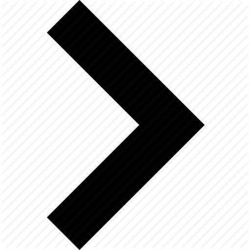 512x512 Chevron, Right Icon