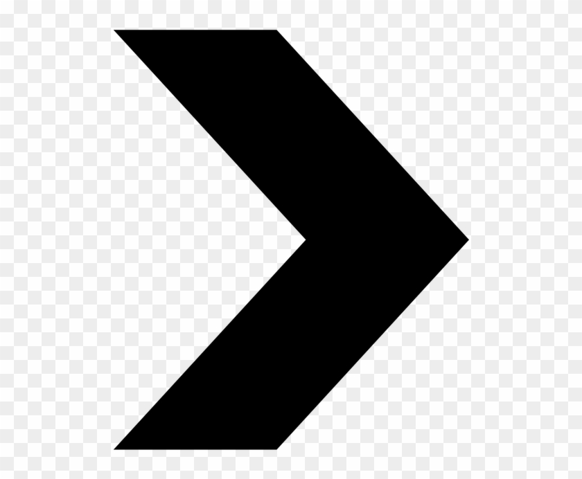 840x692 Chevron Right Icon, Hd Png Download