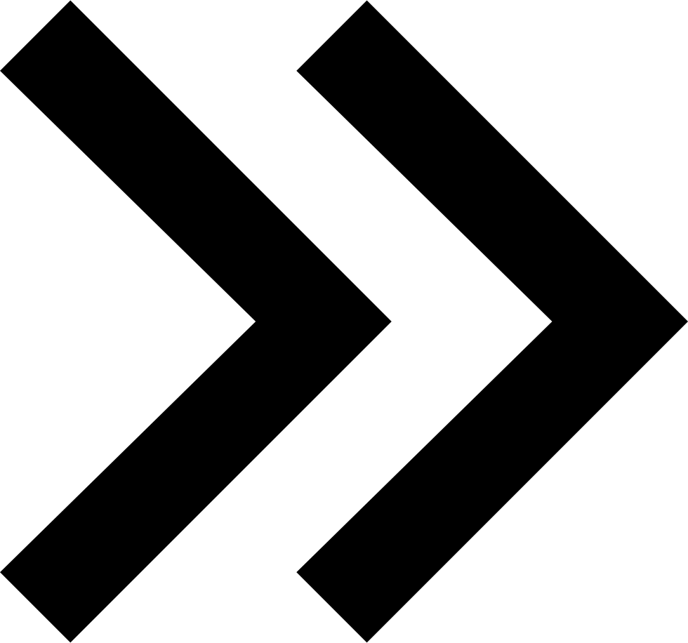 980x916 Double Chevron Right Png Icon Free Download