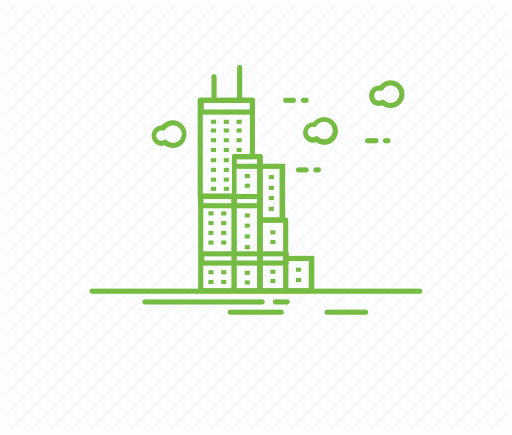 512x435 American Monument, Chicago Landmark, Sears Tower, Skyscraper