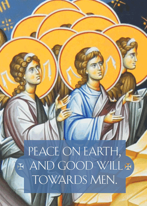 500x702 Orthodox Greeting Gift Cards Nativity Christmas Cards