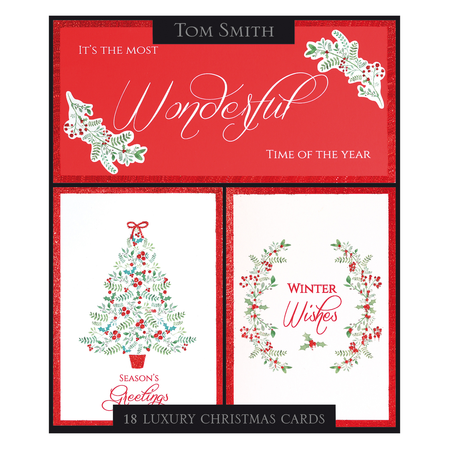 1500x1499 Tom Smith Traditional Icon Christmas Cards
