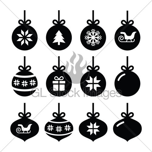 Icon Christmas Ornaments at Vectorified.com | Collection of Icon ...