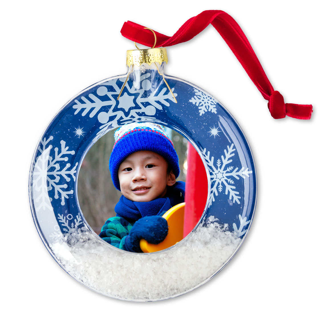 1140x1140 Snow Scene Christmas Ornament Christmas Ornaments And Decor