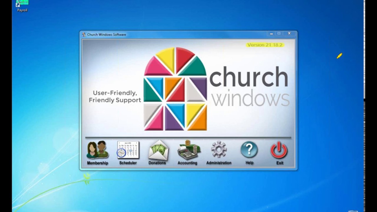 1280x720 Church Windows