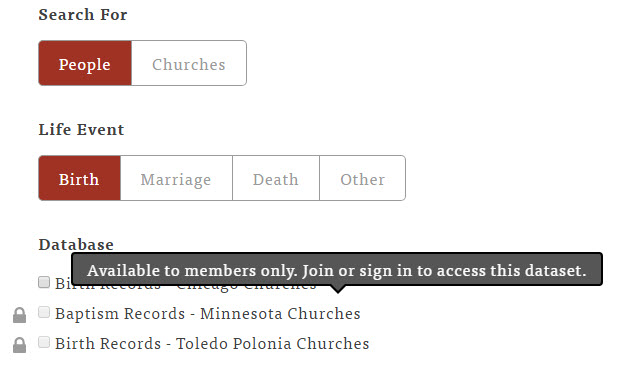 617x374 How To Use The New Search Engine Polish Genealogical Society