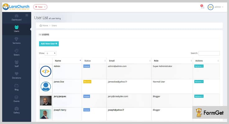 737x400 Best Church Management Php Script For Formget