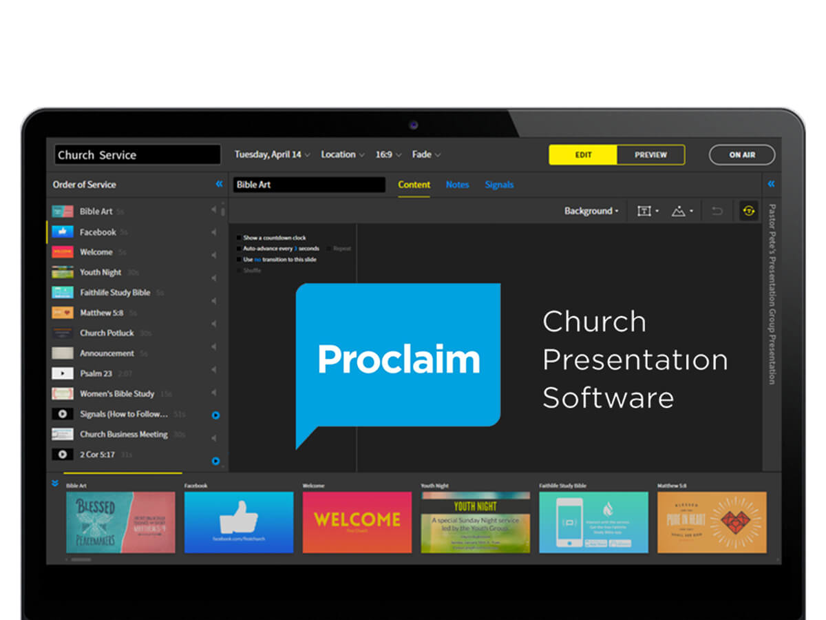 1200x900 Proclaim Church Presentation Software Review