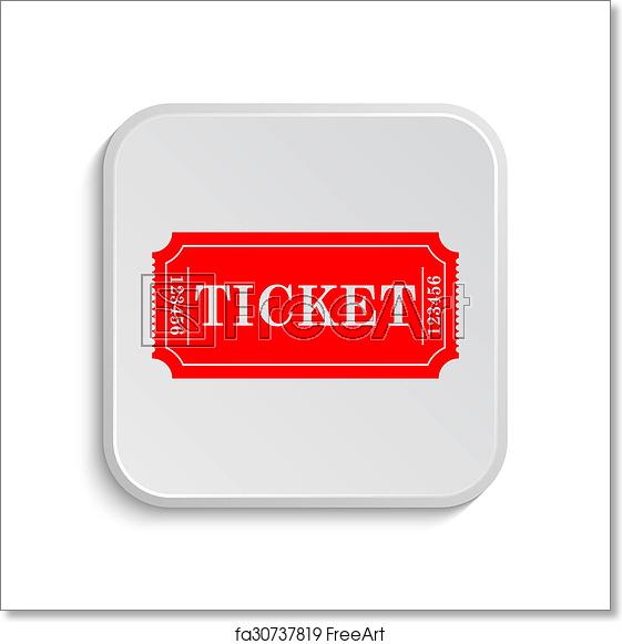 561x581 Free Art Print Of Cinema Ticket Icon Cinema Ticket Icon Internet