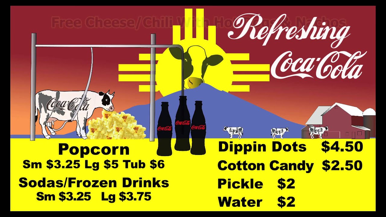 1280x720 Icon Cinema Concession Screen