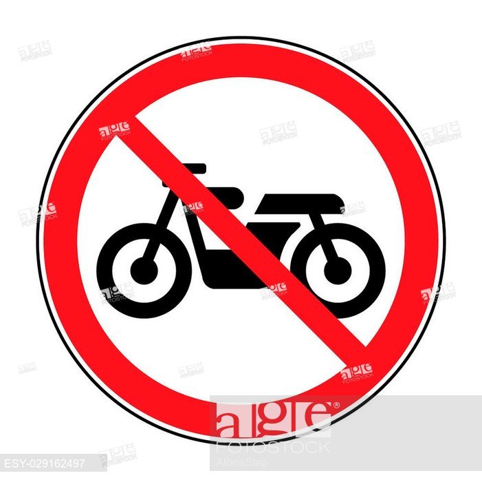 701x700 Motorcycle Prohibition Sign No Motorcycle Or No Parking Icon