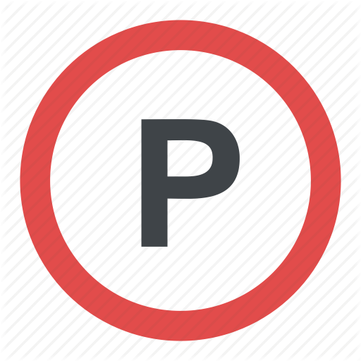 512x512 Parking Sign, Parking Symbol, Road Sign, Traffic Instructions