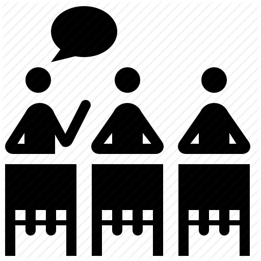 512x512 Classes, Discussion, Panel Icon