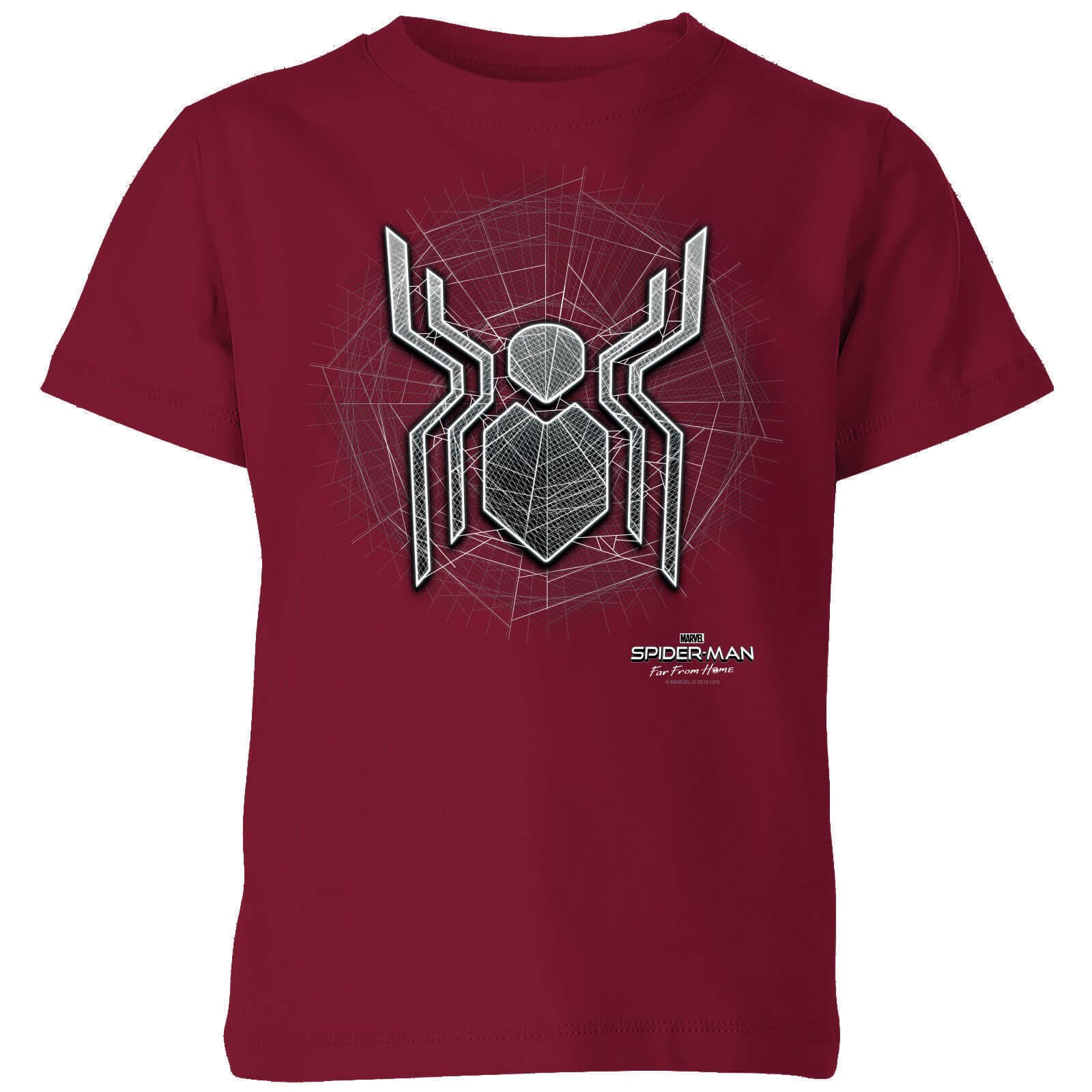1600x1600 Spider Man Far From Home Web Icon Kids' T Shirt