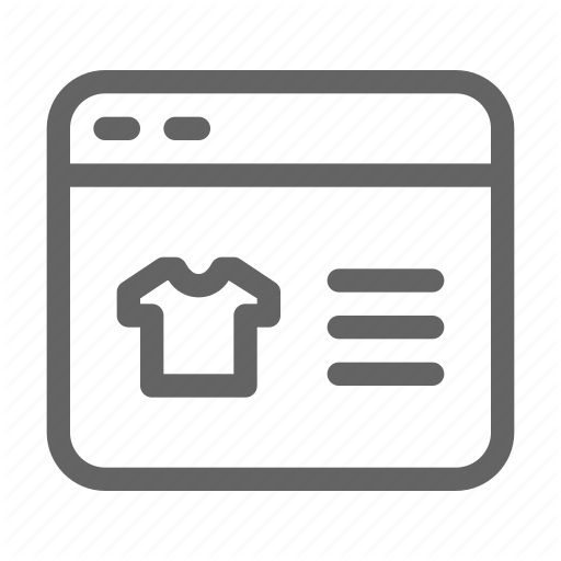 512x512 Clothing, Online, Shopping, Store Icon